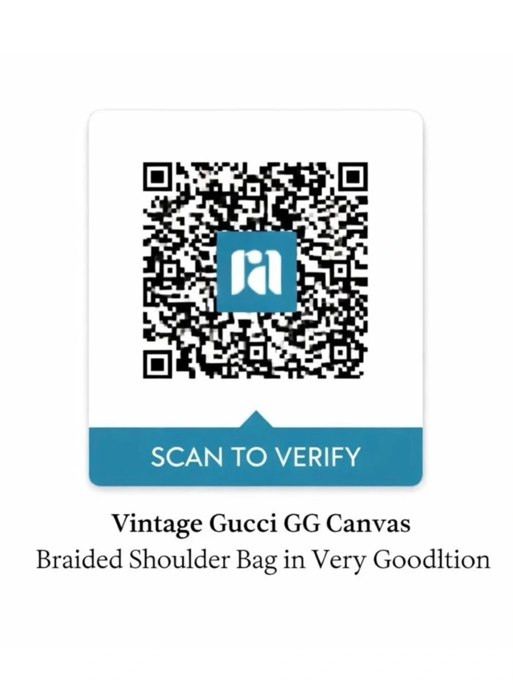 Vintage Gucci GG Canvas Braided Shoulder Bag in Very Good Condition - Picture 2 of 13